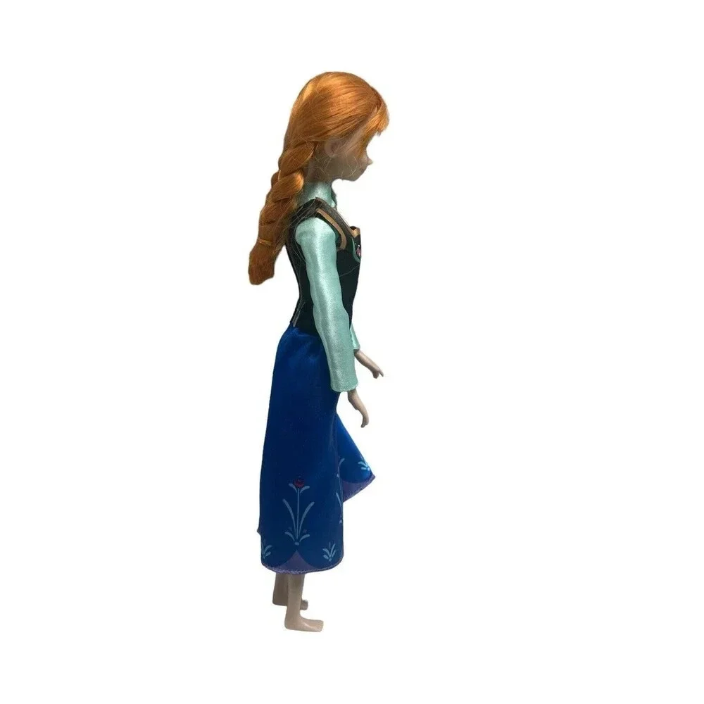 Disney Frozen Anna Barbie Fashion Doll Hasbro Red Hair Braids
